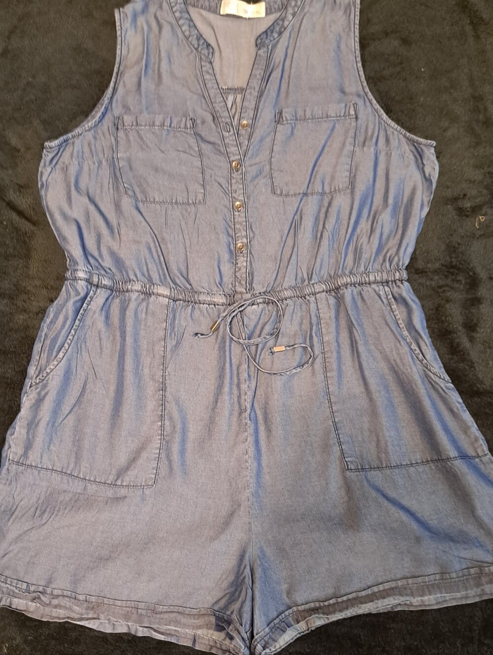 Blue Denim-Look Jumper - Picture 1 of 6